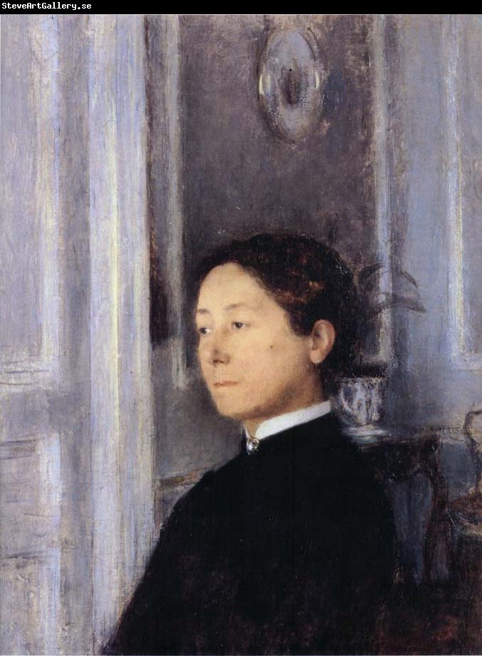 Fernand Khnopff Portrait of Mrs Edmond Khnopff